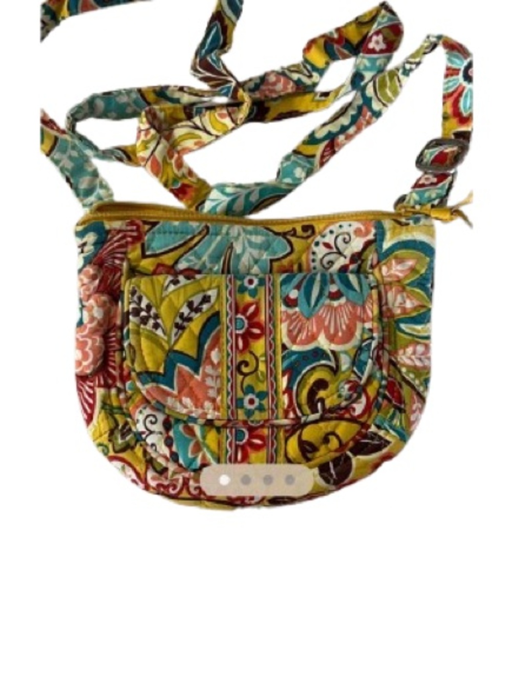 Vera BradleyREHAB “Lizzy”/Saddle Up”Crossbody/Saddlebag-Retired Provençal Patter